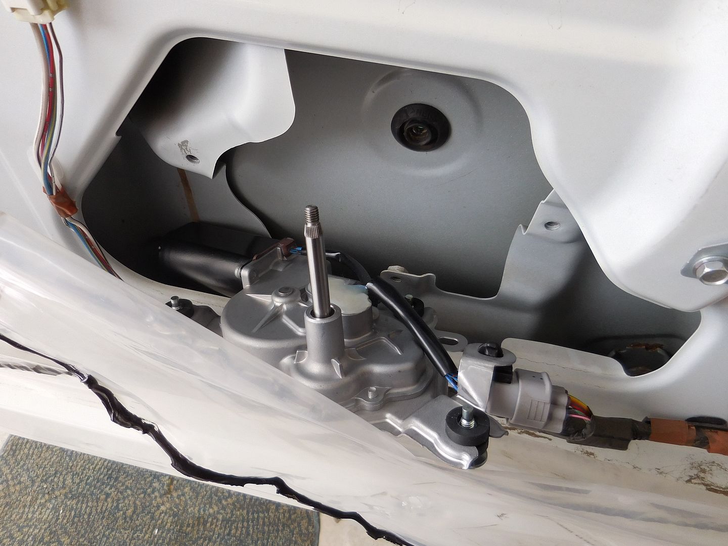 Rear Window Wiper Motor Replacement/Install How To Toyota FJ